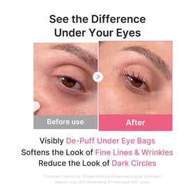 Zoom sur un patch hydrogel médicube Jelly Eye Mask PDRN